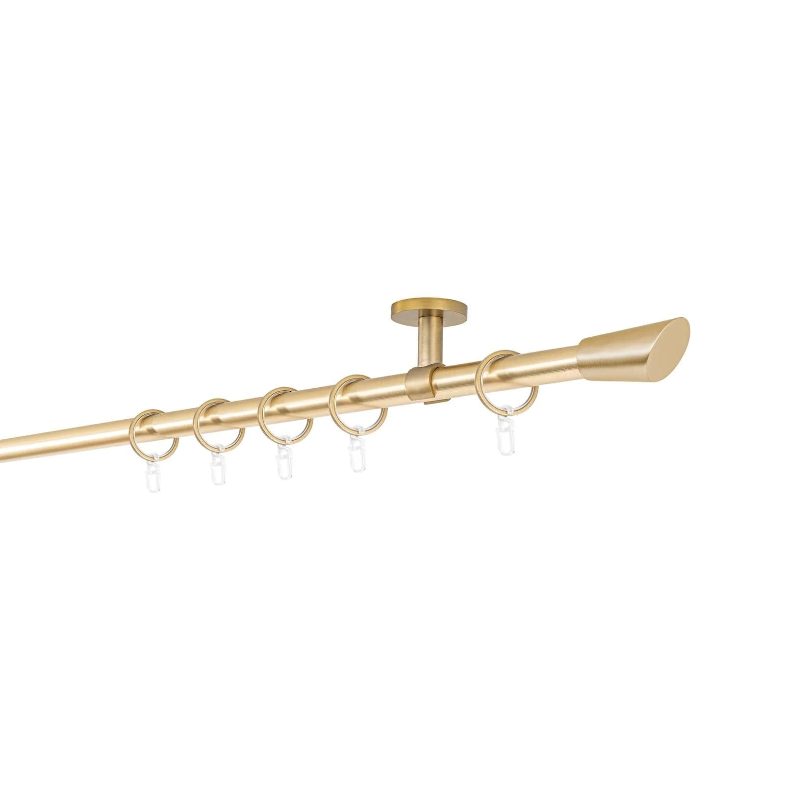 ONDECO Deckenträger Classic Messing-Matt 100 cm