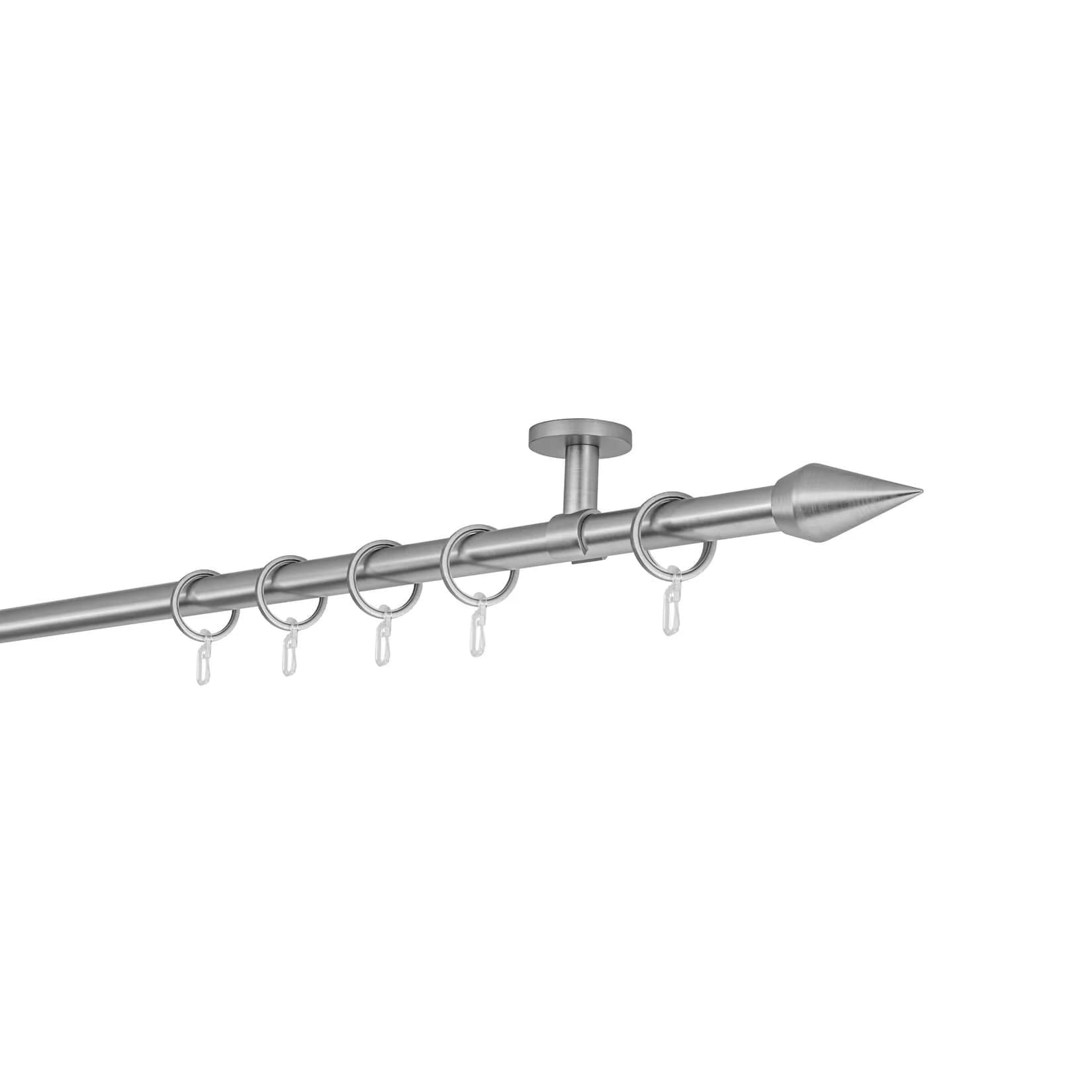 ONDECO Deckenträger Classic 300 cm Edelstahl-Optik
