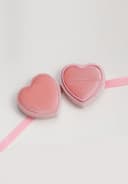 Hey Happiness Schmuckkasten Herzform Rosa Samt Ringbox Geschenk Bild 1