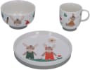 Sterntaler Kindergeschirr-Set Emmis Garden 3-tlg. Porzellan Silikon Bild 2