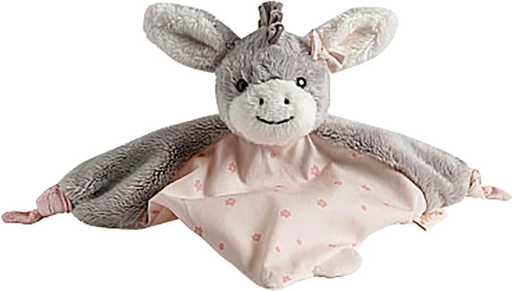 Sterntaler® Schmusetuch Emmi Girl Grau mit Rassel und Knisterpapier