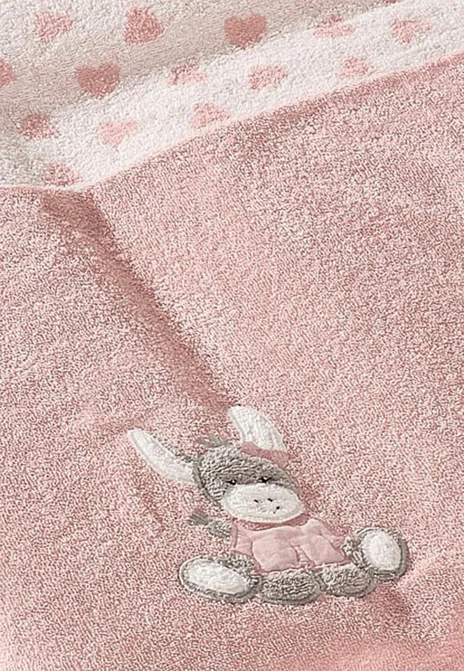 Sterntaler® Wickelauflagenbezug Emmi Girl Rosa Frottee