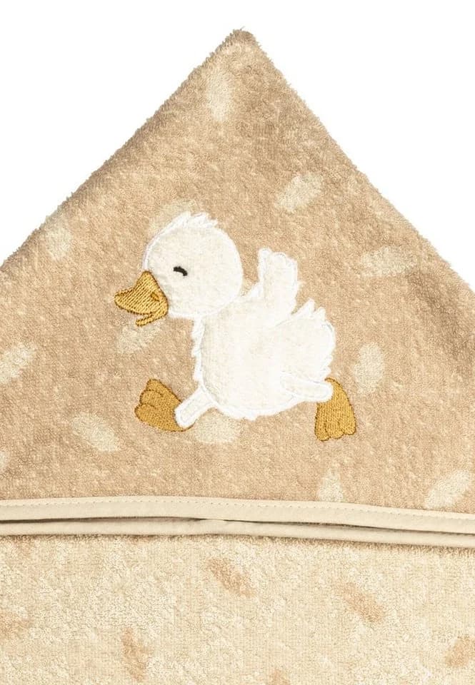 Sterntaler® Kapuzenbadetuch 100x70 cm ENTE Edda, 100 % Baumwolle - Bild 5