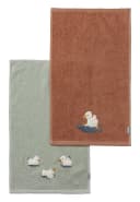 Sterntaler Kinderhandtuch 2er-Pack Ente Edda Frottee Baumwolle Bild 2