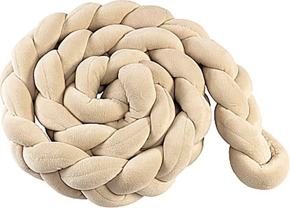 Sterntaler® Nestchenschlange Wickeltischumrandung Edda Beige Softvelour - Bild 2
