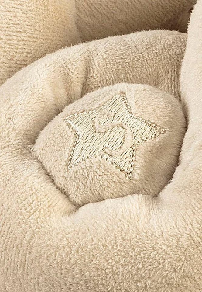 Sterntaler® Nestchenschlange Wickeltischumrandung Edda Beige Softvelour - Bild 3