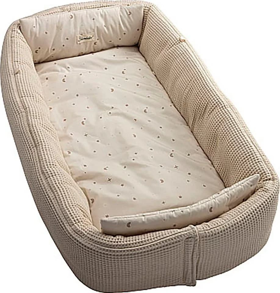 Sterntaler® Bettnestchen Edda Beige Waffelpique - Bild 2