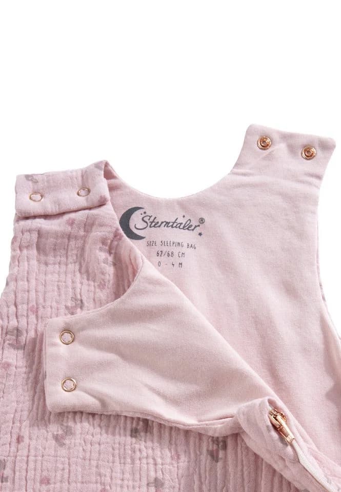 Sterntaler Babyschlafsack Emmi Girl 50/56 Rosa Musselin - Bild 5