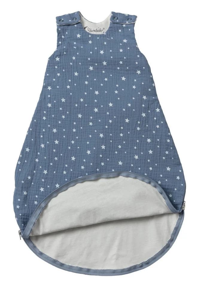 Sterntaler Babyschlafsack 62/68 Emmi Musselin mit Sternen - Bild 3