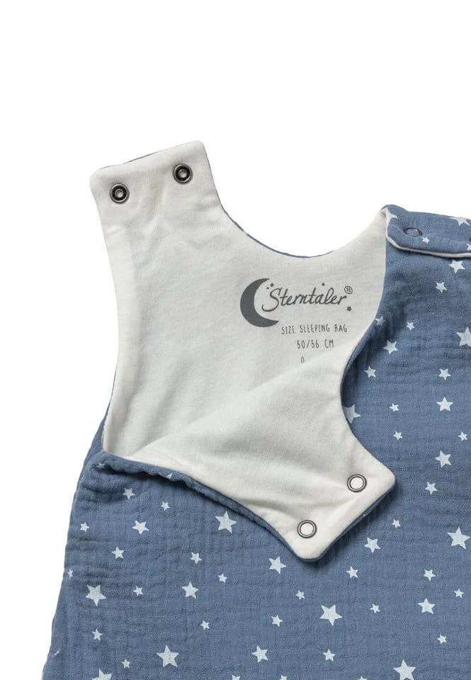 Sterntaler Babyschlafsack 62/68 Emmi Musselin mit Sternen - Bild 4