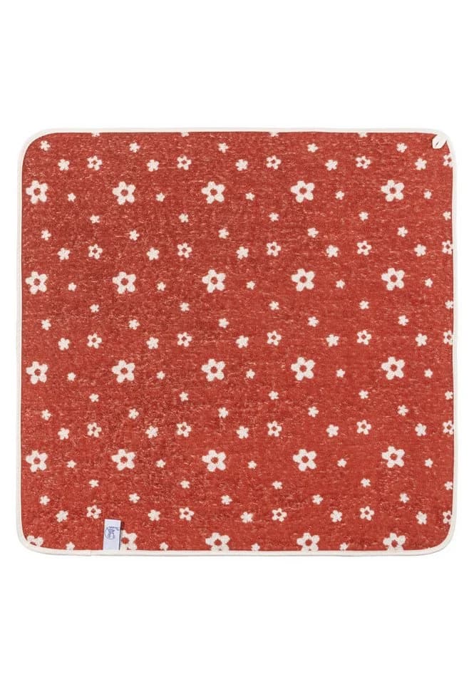STERNTALER Kapuzenhandtuch 80x80 cm beige Frottee Blumen