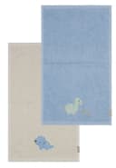 Sterntaler® Kinderhandtuch 2er-Pack DINO Rexi Baumwolle Bild 2