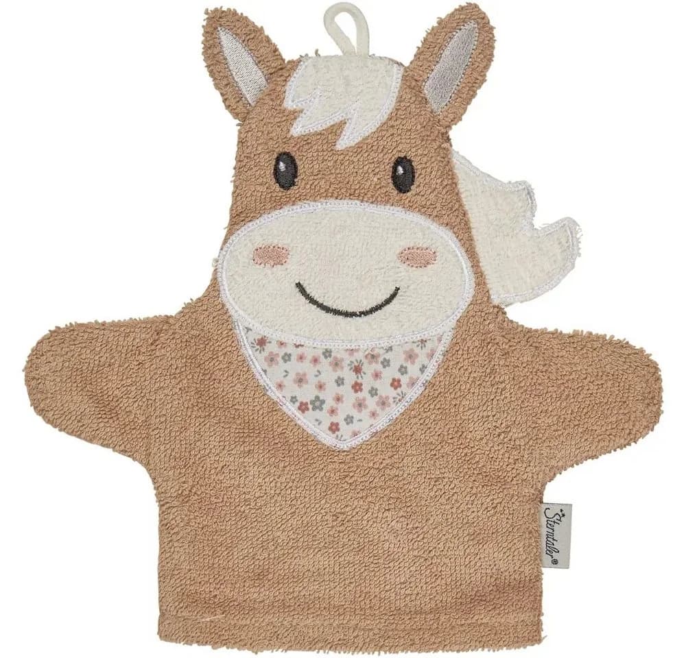 Sterntaler Waschhandschuh Pferd Sunny lichtbeige Baumwolle - Bild 2