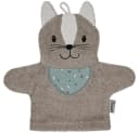 Sterntaler® Waschhandschuh Katze Lilly grau aus Baumwolle Bild 2