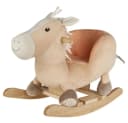 Sterntaler Schaukelpferd Sunny lichtbeige samtig weich Bild 2