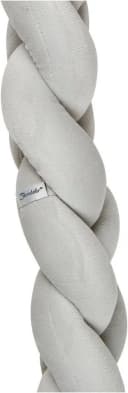 Sterntaler® Wickeltischumrandung Nestchenschlange Softvelour Graublau Bild 1