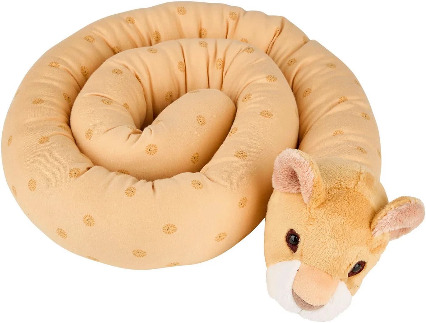 Sterntaler® Nestchenschlange Löwe Leo Bettnestchen Ocker 100% Polyester - Bild 2