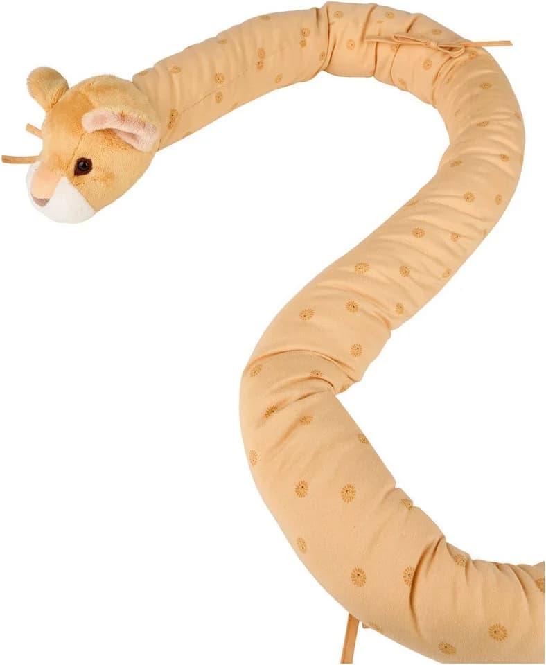 Sterntaler® Nestchenschlange Löwe Leo Bettnestchen Ocker 100% Polyester - Bild 5