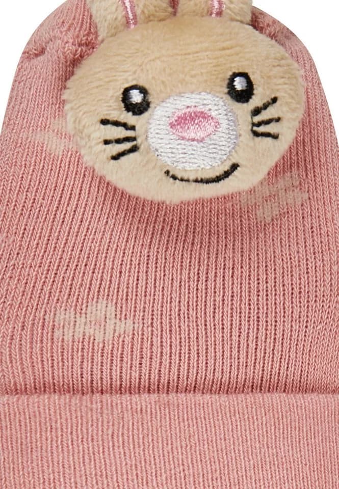 Sterntaler® Baby Rasselsocke Hase Rosa mit Rassel - Bild 4