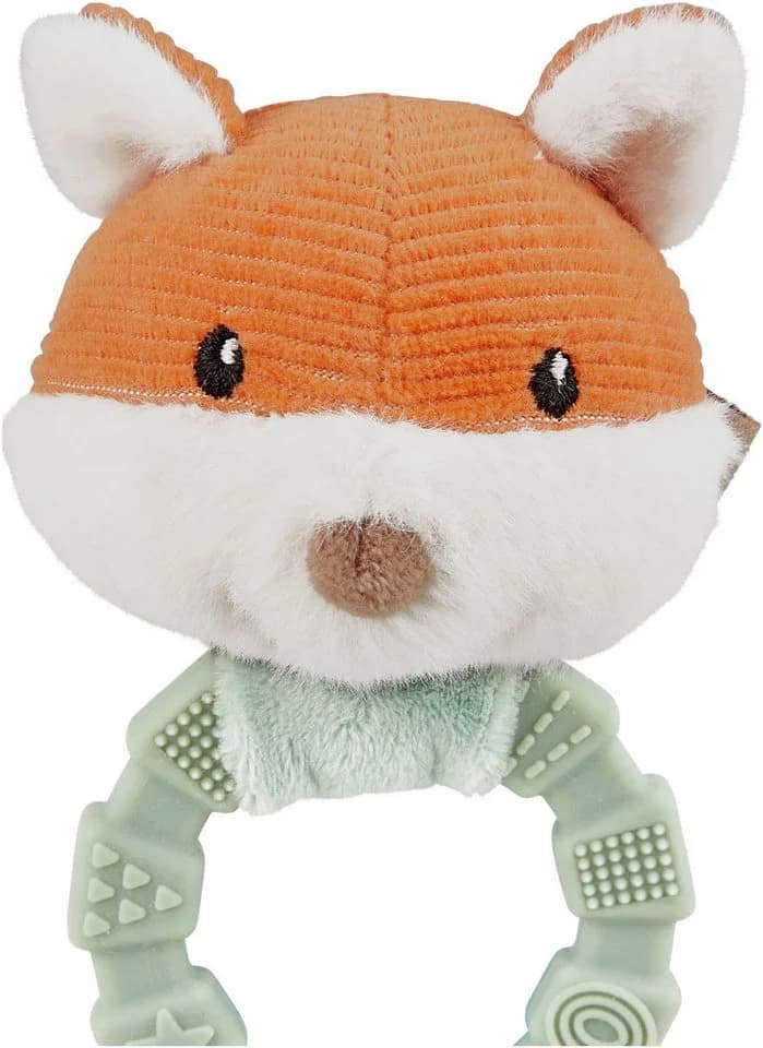 Sterntaler Greifling Fuchs Filou mit Silikonring und Rassel Steingrün - Bild 5