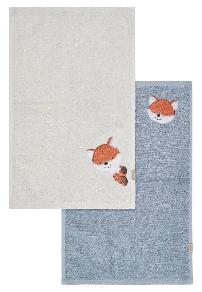Sterntaler® Kinderhandtuch Fuchs Filou 2er-Pack Baumwolle - Bild 2