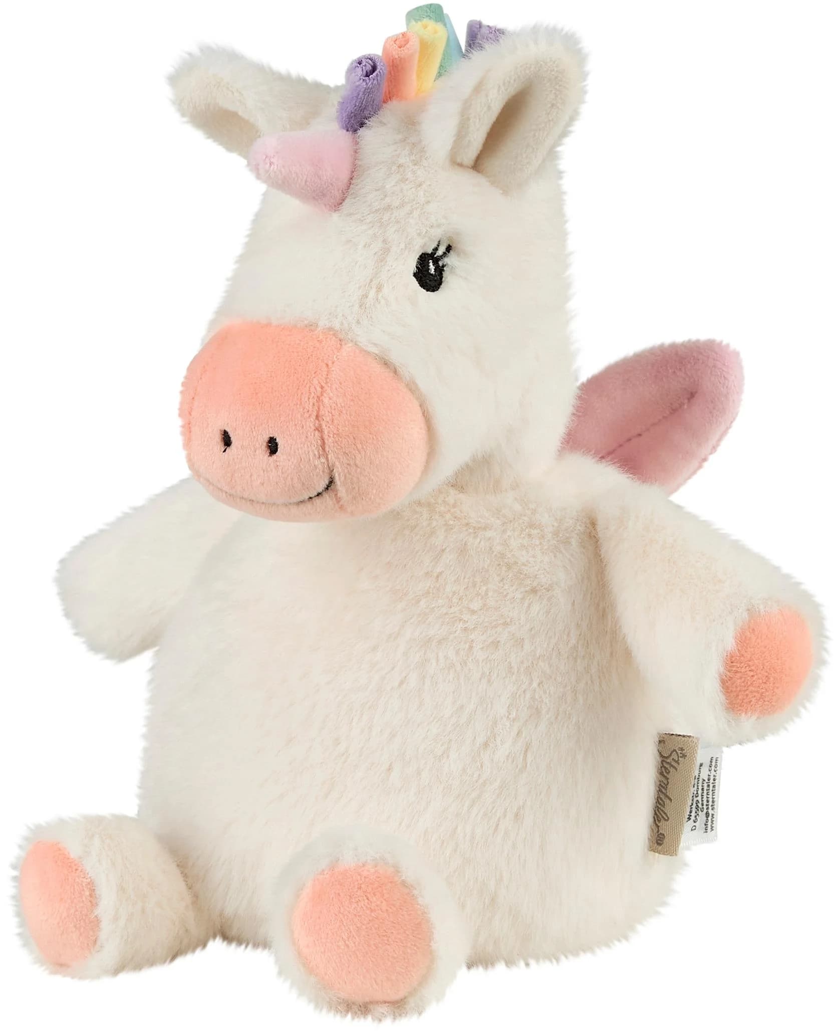 STERNTALER Kuscheltier Einhorn Elli M Ecru Flausch