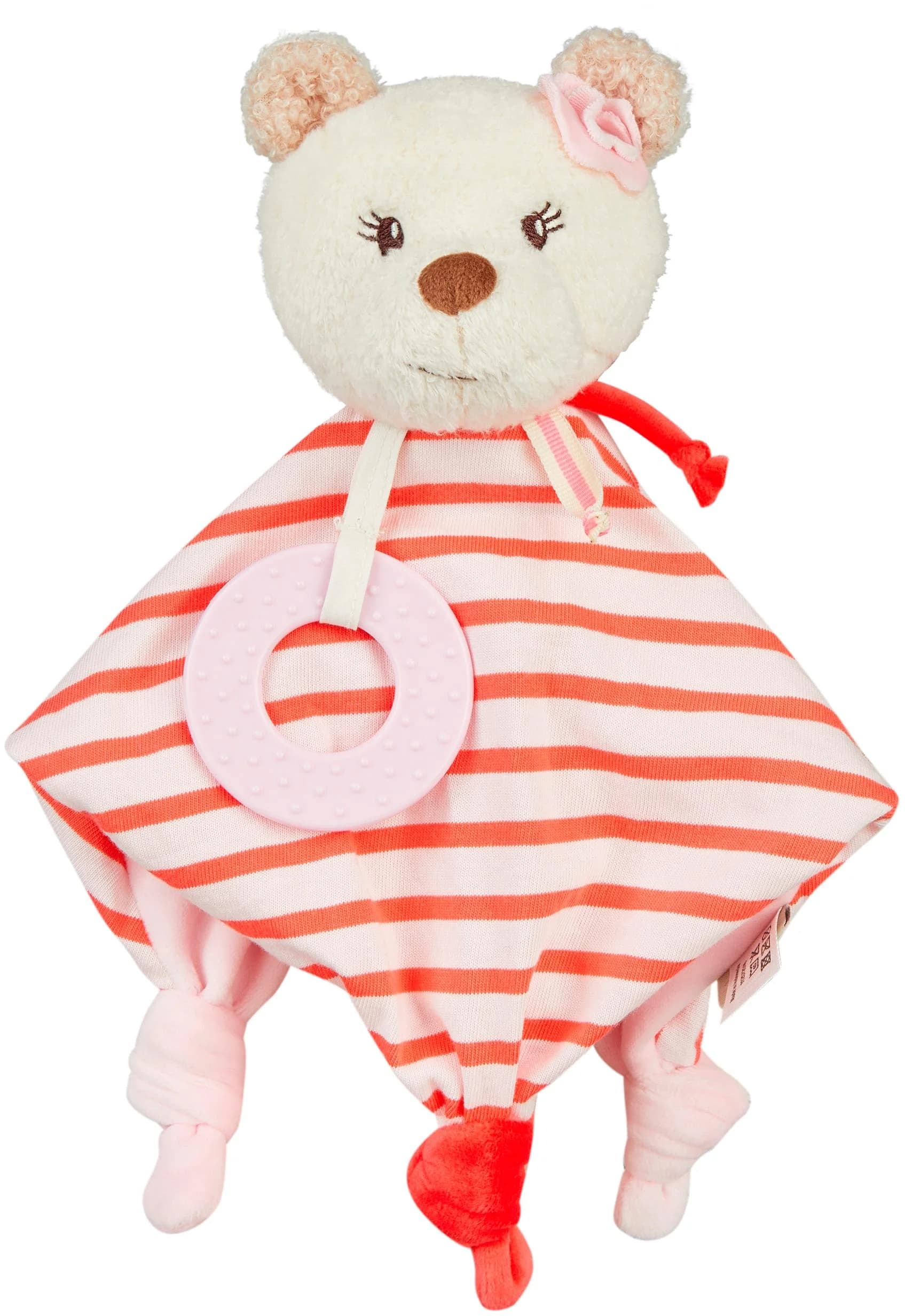 Sterntaler Schmusetuch BÄR Betty M Rosa mit Beißring
