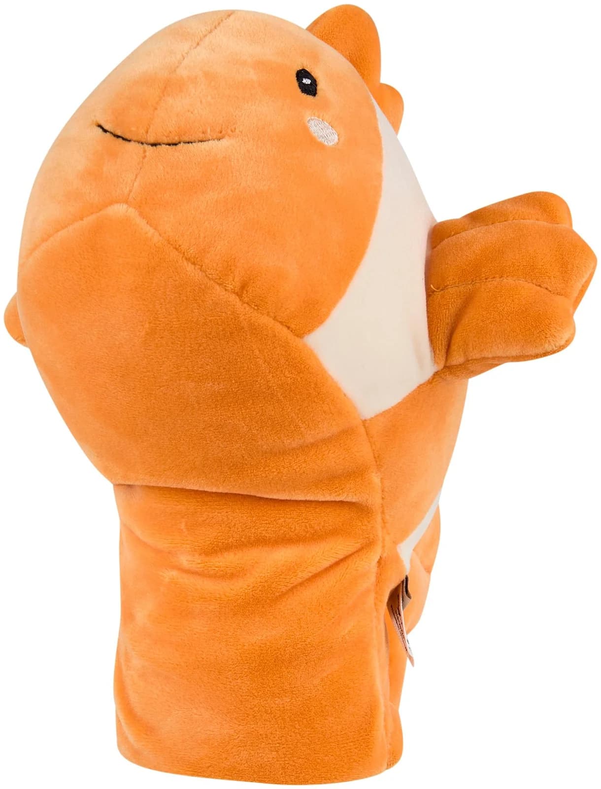 Sterntaler Handpuppe Clownfisch Dunkelgelb Flauschstoff