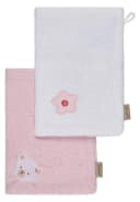 Sterntaler® Waschhandschuhe 2er-Pack BÄR Betty Rosa Bild 2
