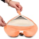 WINLIFE Reisekissen Memory Foam Nackenhörnchen Orange Bild 1