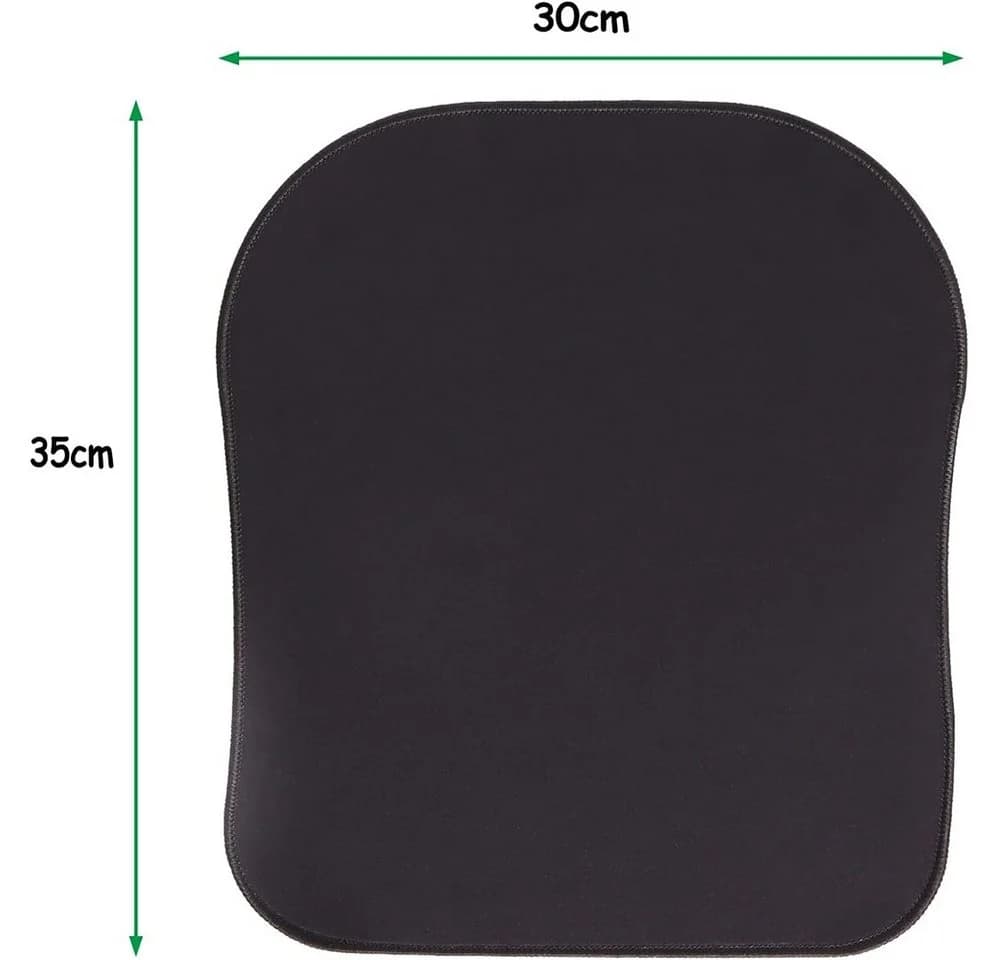 König Design Servierbrett Gleitpad Schwarz Anti-Rutsch Matte