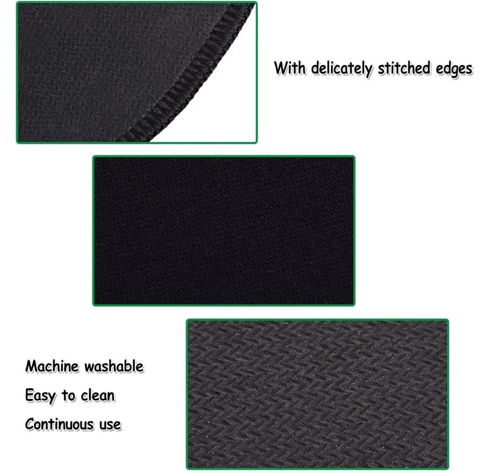 König Design Servierbrett Gleitpad Schwarz Anti-Rutsch Matte - Bild 5