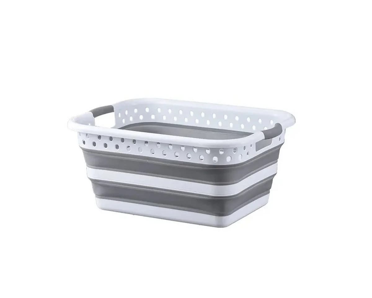 König Design Faltbarer Wäschekorb Robust Platzsparend Organizer - Bild 2