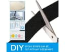 König Design Klettband Set Schwarz Extra Stark Selbstklebend Bild 5
