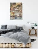 Pixxprint Leinwandbild Gustav Klimt - Malcesine am Gardasee Bild 3
