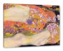 Pixxprint Leinwandbild Gustav Klimt Wasserschlangen II Bild 2
