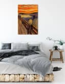 Pixxprint Leinwandbild Edvard Munch - Der Schrei I Bild 3