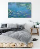 Pixxprint Leinwandbild Claude Monet - Seerosen III Bild 3
