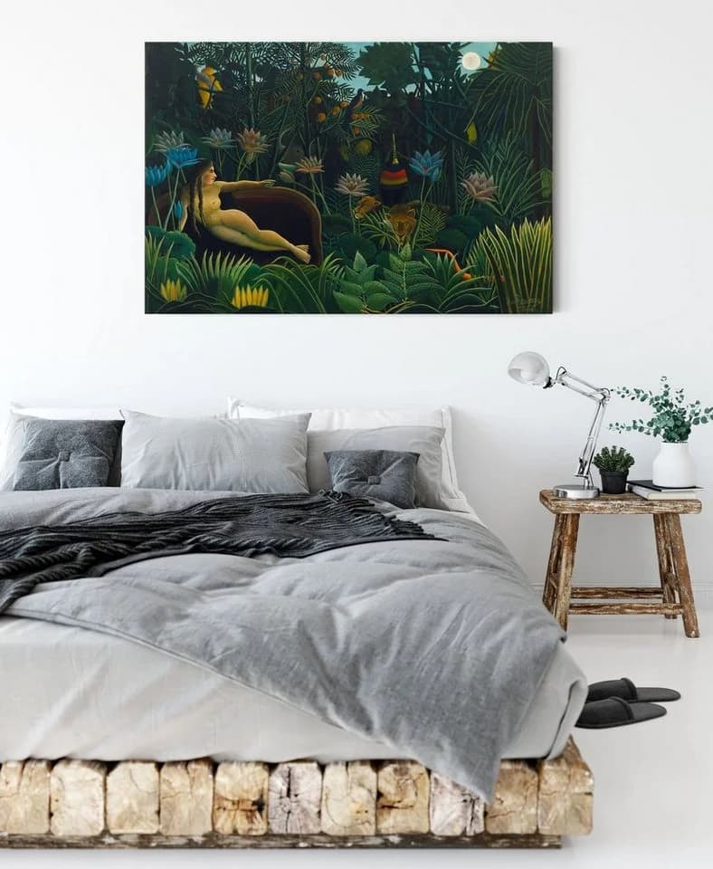 Pixxprint Leinwandbild Henri Rousseau - Der Traum - Bild 3