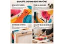 Pixxprint Leinwandbild Vincent Van Gogh Oliven-Feld Bild 5