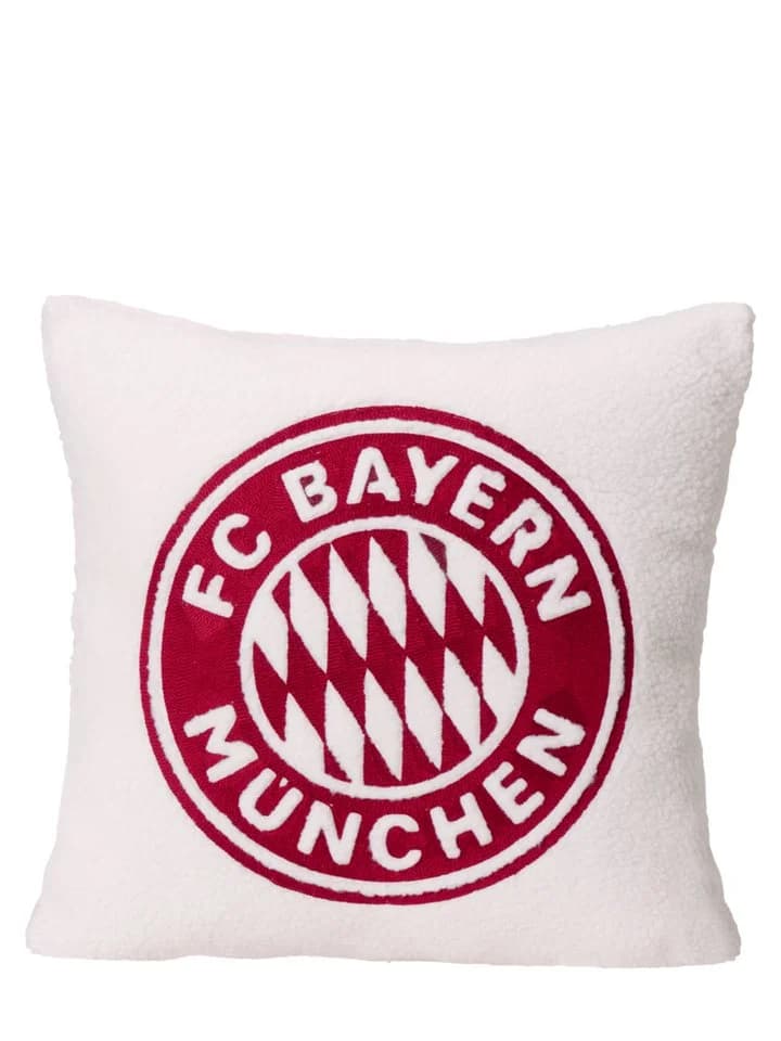 FC Bayern München Kopfkissen Weiß 45x45cm - Bild 2