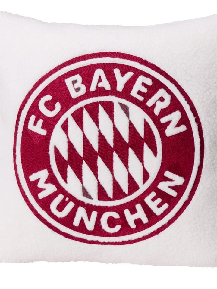 FC Bayern München Kopfkissen Weiß 45x45cm - Bild 3
