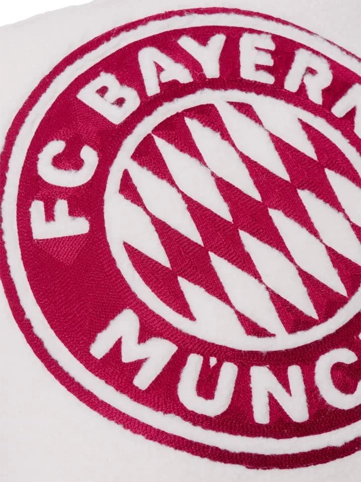 FC Bayern München Kopfkissen Weiß 45x45cm - Bild 4