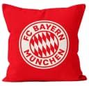 FC Bayern München Kopfkissen Rot/Weiß Offizieller Fanartikel Bild 3