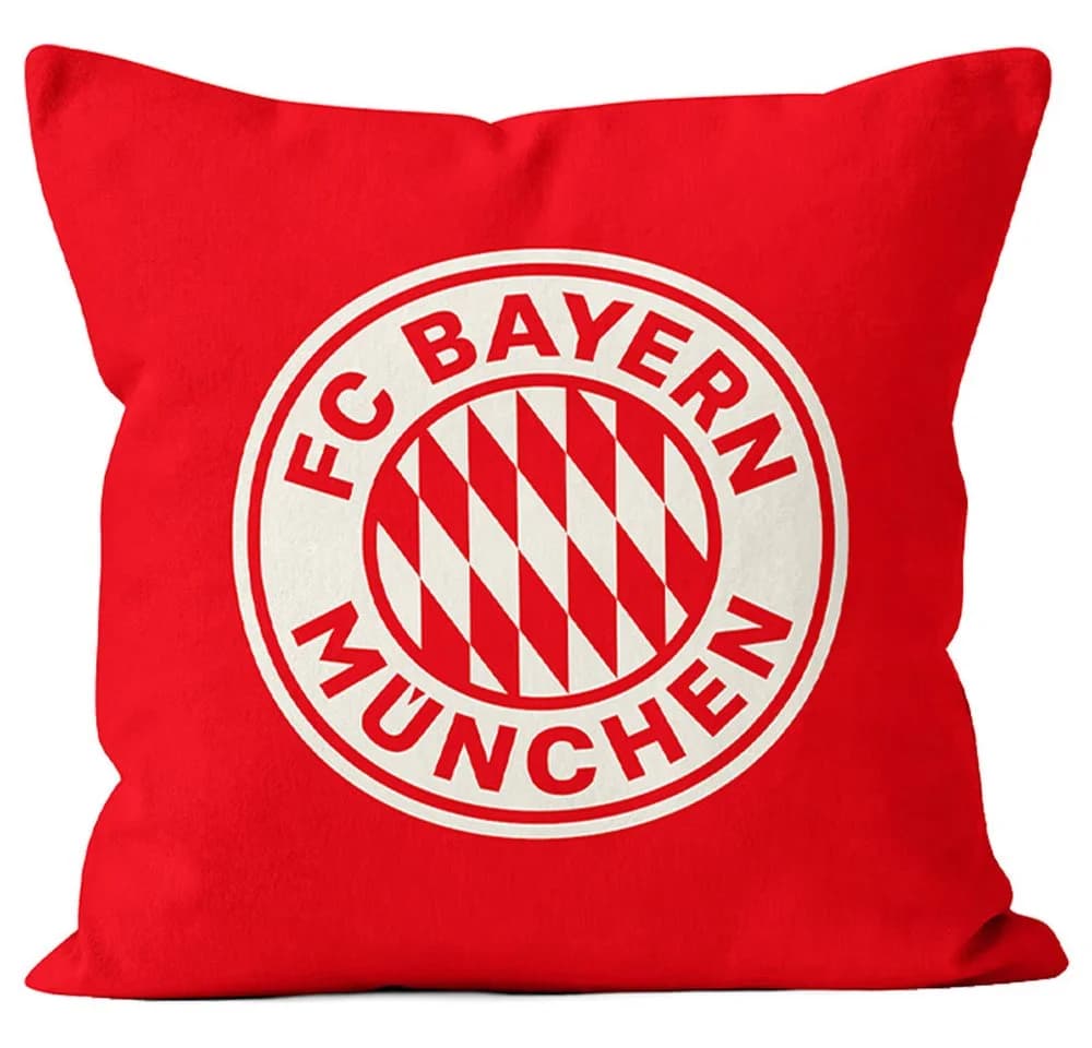 FC Bayern München Kopfkissen Rot/Weiß Offizieller Fanartikel - Bild 3