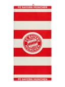 FC Bayern München Badetuch Rot/Weiß Baumwolle Bild 2