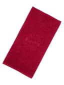 FC Bayern München Badetuch Bordeaux 100x50 cm 100% Baumwolle Bild 1