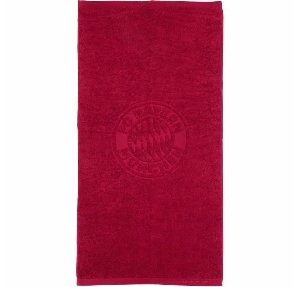 FC Bayern München Badetuch 140x70 cm Bordeaux - Bild 2