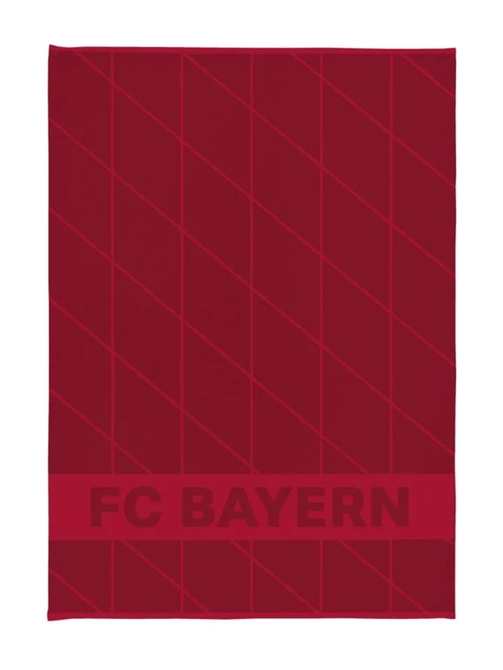 FC Bayern München Geschirrtuch 2er Set Bordeaux