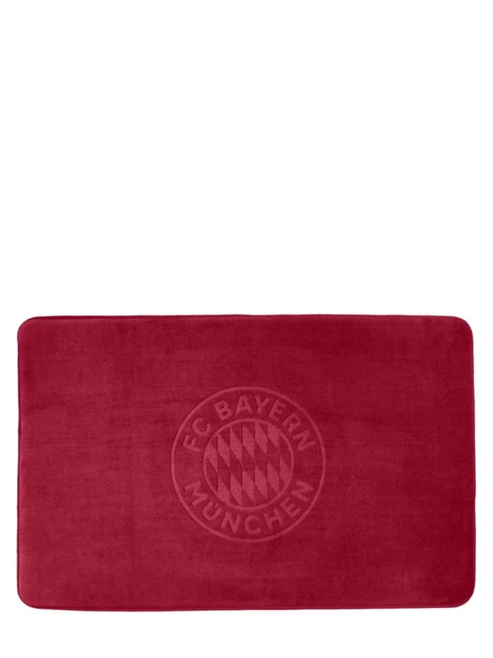 FC Bayern München Badematte Bordeaux Baumwolle - Bild 2